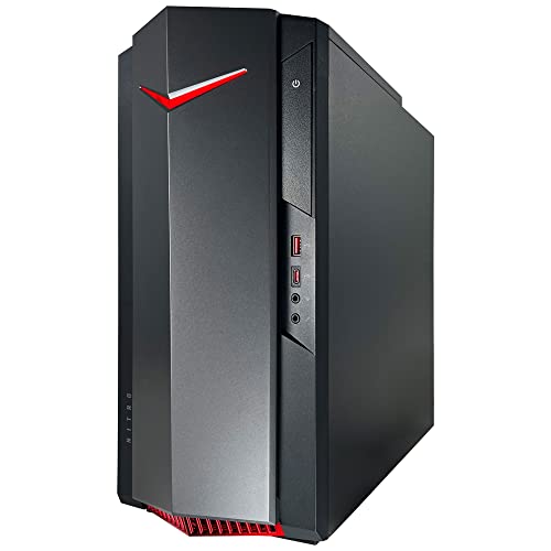 acer Nitro 50 N50 Gaming Desktop Computer - 12th Gen Intel Core i5-12400F 6-Core up to 4.40 GHz CPU, 16GB RAM, 512GB NVMe M.2 SSD, GeForce GTX 1650 4GB GDDR5 Graphics, Intel Wi-Fi 6, Windows 11 Home