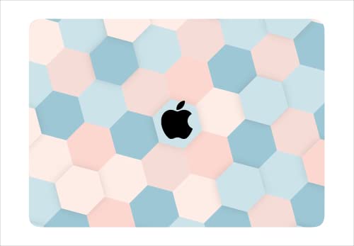 Nekoty Textured Laptop Skins compatible with MacBooks Pro 16" 14" 13" Air 13" 2019-2022 - Honeycomb