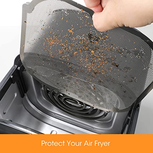 Aieve Air Fryer Splatter Screen Guard, Air Fryer Accessories for COSORI Air Fryer 5 Qt/Ninja Speedi Air Fryer