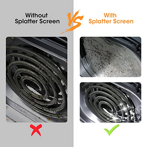 Aieve Air Fryer Splatter Screen Guard, Air Fryer Accessories for COSORI Air Fryer 5 Qt/Ninja Speedi Air Fryer