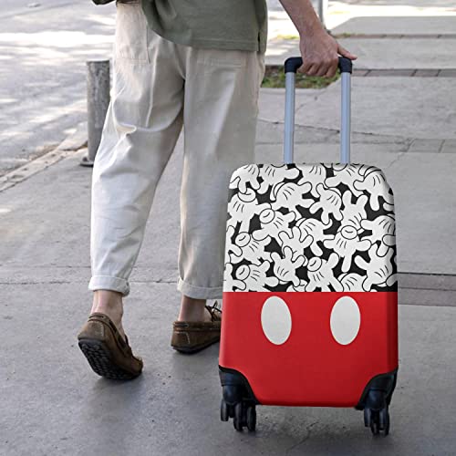 dicilly Luggage Cover Mouse Hands gesture Suitcase Cover Baggage Covers Fit 29-32 Inch Luggage (Go Travel)