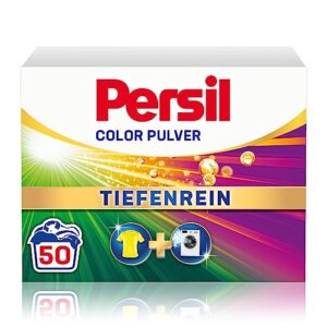 persil color detergent powder (50 loads | 6.6 lbs | 3 kg) - laundry detergent for color - deep clean laundry and freshness for the machine