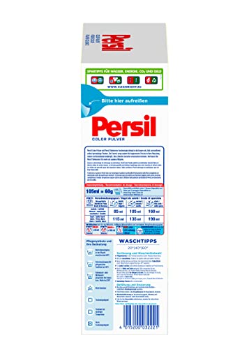 Persil Color Detergent Powder (50 Loads | 6.6 lbs | 3 kg) - Laundry Detergent for Color - Deep Clean Laundry and Freshness for the Machine