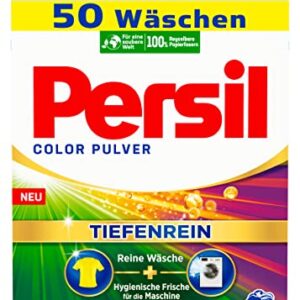 Persil Color Detergent Powder (50 Loads | 6.6 lbs | 3 kg) - Laundry Detergent for Color - Deep Clean Laundry and Freshness for the Machine