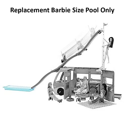 Replacement Parts for Barbie Doll Dream Camper Vehicle Playset - HCD46 - Replacement Barbie Size Pool