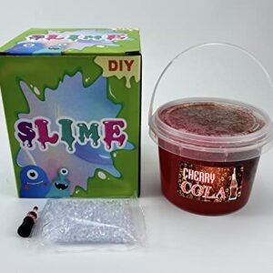 Newest Crunchy Fishbowl Bead Slime, Sugar Blitz for Girls Boys, Crunchy DIY Slime kit，Super Soft and Non-Sticky，Best for Girl and Boys Birthday Gifts， Party Favors, Christmas Stocking Stuffers.