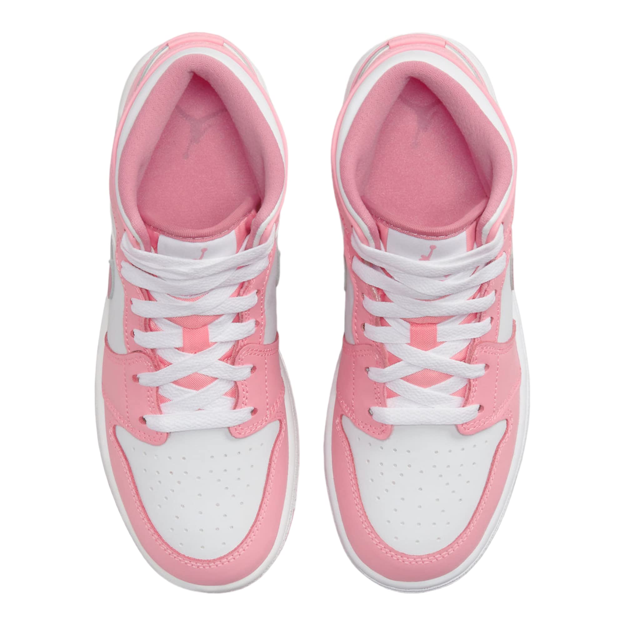 Nike Jordan Youth Air 1 Mid GS Coral Chalk/Desert Berry-White DQ8423-616 5.5Y