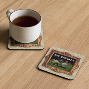 Get Therapy Framed Monsters Domo - Drink Coaster Packs (2 Per Pack) by GatorDesign