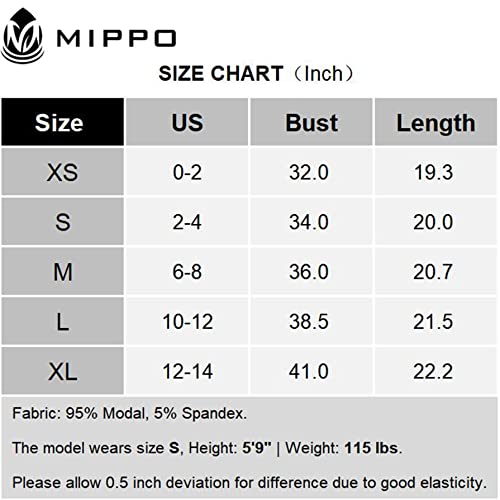 Mippo Workout Tank Tops for Women Athletic Gym Yoga Crop Tops Sleeveless Workout Shirts Racer Back Tank Pilates Clothes for Women Loose Fit White L