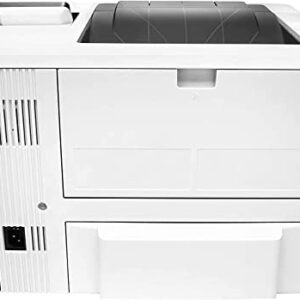 HP Laserjet Pro M501dn Monochrome Laserjet Printer, Automatic 2-Sided Printing, 2-line LCD Display, 650-Sheet, 45 ppm, Built-in Ethernet and USB, Auto-On/Auto-Off, Bundle with JAWFOAL Printer Cable