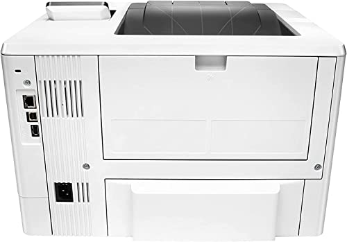 HP Laserjet Pro M501dn Monochrome Laserjet Printer, Automatic 2-Sided Printing, 2-line LCD Display, 650-Sheet, 45 ppm, Built-in Ethernet and USB, Auto-On/Auto-Off, Bundle with JAWFOAL Printer Cable