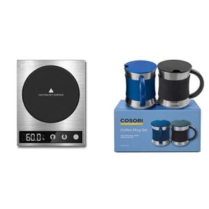 cosori mug warmer & coffee mug set