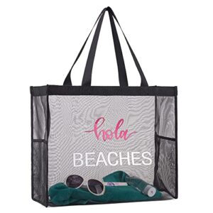 montana west beach totes bags for women beach essentials for vacation large pool bag outdoor tote bag portable travel bag beach sports handbag reusable shopping bags mwc-133bk