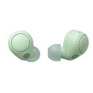 sony wf-c700n truly wireless noise canceling in-ear bluetooth earbud headphones - sage