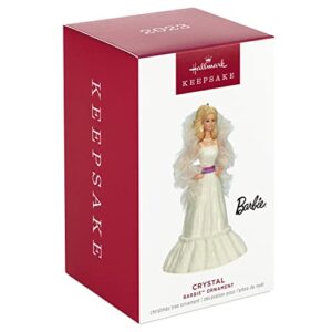 Hallmark Keepsake Christmas Ornament 2023, Crystal Barbie Ornament, Gifts for Her