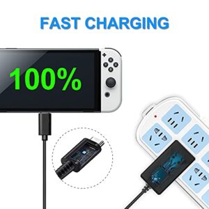 Prodico Charger for Nintendo Switch, Fast Travel Charger Compatible with Nintendo Switch/Switch Lite/Switch OLED/Switch Dock