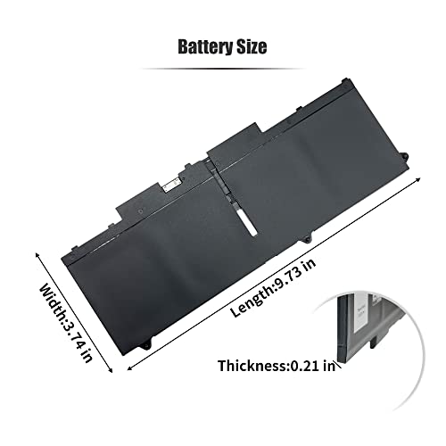 INTIFO 58Wh 07KRV Laptop Battery Compatible with Dell Latitude 5330 5430 5530 Precision 3570 Series Notebook 0H4PVC H4PVC Y86WG 0Y86WG M69D0 08WRCR 078FWY [15.2V 3625mAh 4-Cell]