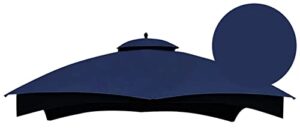 scocanopy replacement canopy top for the lowe's gazebo model #gf-12s004b-1 / gf-12s004bto (navy blue)