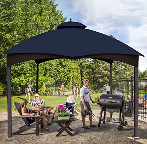 SCOCANOPY Replacement Canopy Top for The Lowe's Gazebo Model #GF-12S004B-1 / GF-12S004BTO (Navy Blue)