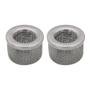 Homhelar 181072 or 181-072 Inlet Strainer Screen Filter with 1" NPT Thread Stainless Steel for UltraMax 795 1095 1595 GMAX 3900 5900 Ultra 750 1000 1500 Airless Paint Sprayer Suction Hose