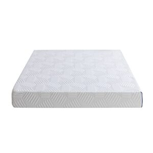 TMEOSK Queen Size Mattress, 12 inch Cooling-Gel Memory Foam Mattress in a Box, Breathable Bed Mattress for Cooler Sleep Supportive & Pressure Relief, Medium Firm Feel with Motion Isolating (Queen)