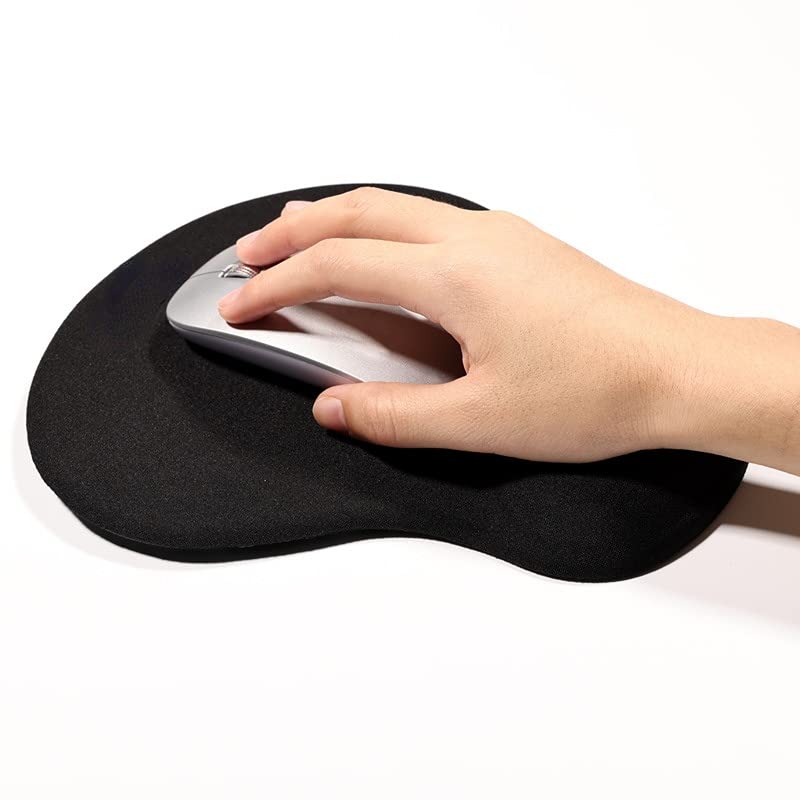 MECOSEN Ergonomic Mouse Pad with Wrist Support Gel Mouse Pad, Comfortable Computer Mouse Pad for Laptop for Office & Home