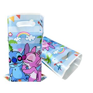 30 Pcs Party Gift Bags For Lilo & Stitch,Stitch Birthday Party Decoration Supplies,Stitch Party Candies Bag