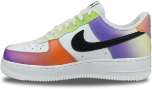 nike air force 1 low womens '07 multicolor tie dye size 9
