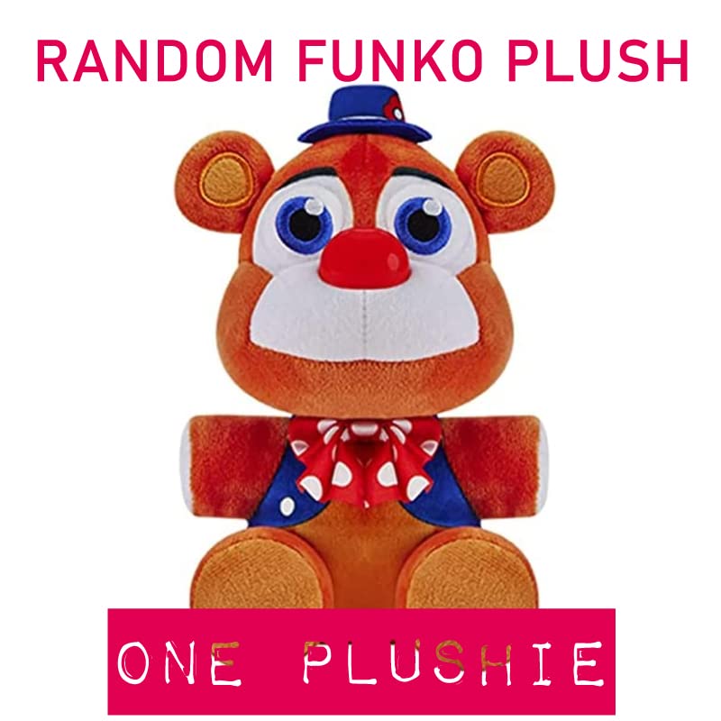 Funko Plushies Five Nights at Freddy's Circus Plush Collectible Plush (One Random) FNAF Plushies and 2 My Outlet Mall Stickers