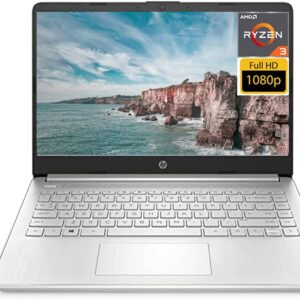 HP 14" FHD Laptop Newest, 16GB RAM 1TB NVMe SSD, AMD Ryzen 3(Up to 3.50GHz), Webcam, Type-A&C, HDMI, WiFi, Fast Charge, Long Battery Life, Win 11, GM Accessories