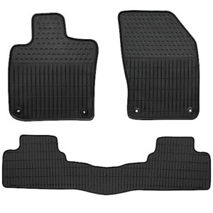 matericuo car floor mats custom fit for volvo v60/s60 2020-2023 black rubber auto liner mats all weather protection heavy duty odorless