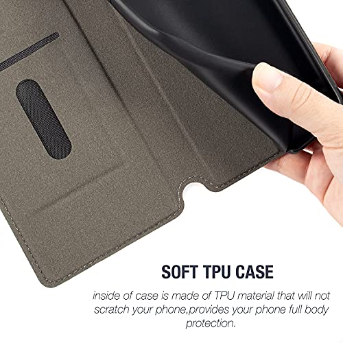 Shantime for Oppo Realme C55 4G Case, Fashion Multicolor Magnetic Closure Leather Flip Case Cover with Card Holder for Oppo Realme Narzo N55 4G (6.72”)