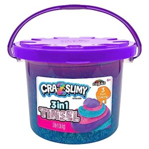 Cra-Z-Slimy Tricolor Tinsel Bucket