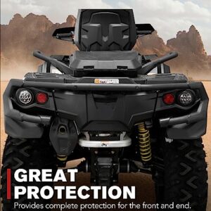 Front & Rear Bumper for Can Am Outlander 570 1000 XMR Accessories, A & UTV PRO Front Brushguard Protect for 2012-2022 Can-Am G2 450 500 650 800 850 MAX, Replace OEM # 715004837, 715004920, 2 Set