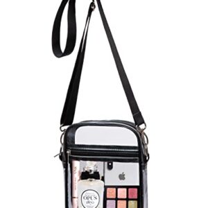 LXCCXM Clear Bag Stadium Approved - Clear Crossbody Bag for Women and Men Purse Bag for Concerts Sports Events