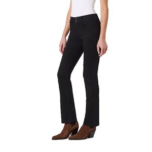 wallflower women's ultra slim bootcut mid-rise insta soft juniors jeans, logan, 0