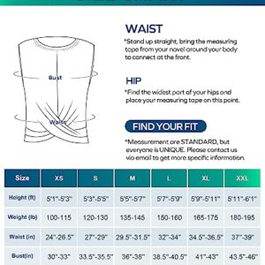 Ewedoos Womens Workout Tops Fitted Workout Crop Tops for Women Athletic Tank Tops Workout Shirts for Women Running Yoga Pink