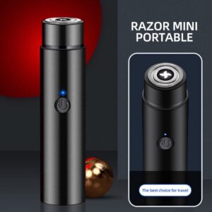 Mini Shaver Portable Electric Shaver, Electric Razor for Men, USB Rechargeable Shaver Easy One-Button Use for Home,Car,Travel