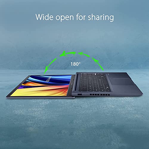 ASUS Vivobook 14 FHD Laptop Newest, Intel 12th Gen 6 Cores i3-1215U Up to 4.4 GHz, 20GB RAM 1TB SSD, Fingerprint,WiFi6, Windows 11, Blue +GM Accessories