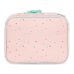 Simple Modern Kids Lunch Box for Toddler | Reusable Insulated Bag for Girls | Meal Containers for School with Exterior and Interior Pockets | Hadley Collection | Rainbow Speckles