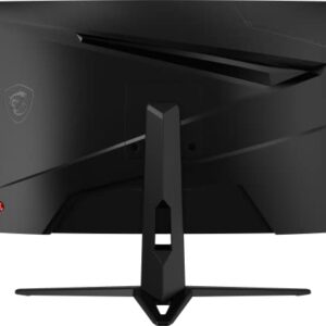 MSI G242C, 24" Curved Gaming Monitor, 1920 x 1080 (FHD), VA, 1 ms, 170 Hz, FreeSync Premium, HDMI, DP Port, Tilt,Black