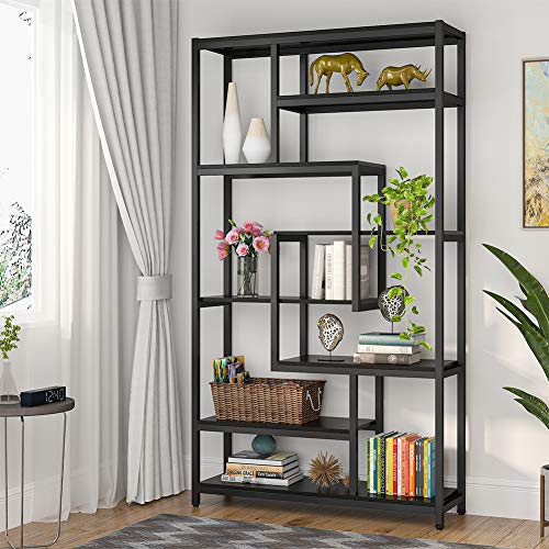 LITTLE TREE 71" Industrial Bookshelves for Storage