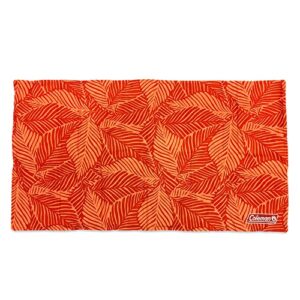 coleman reversible cooling pet mat, medium, 24" x 30", red and coral