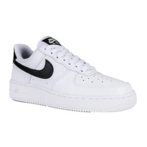 Nike Womens WMNS Air Force 1 '07 OG BLK,White Women Size 6.5