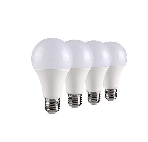 4-Pack 3-Way Light Bulbs 30 70 100 Watt Soft White 3000K Equivalent, Three Way LED Bulb 3/7/10W,for in Table Lamps, Sconces, and Open Fixtures