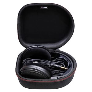 headphone case for sennheiser hd 450se / 599 se / 560 s / 450bt / 600/599 / 650/280 pro / 660s2 / 250bt / 350bt headphones - hard travel carrying protective storage bag