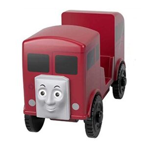 replacement part for fisher-price thomas & friends wood racing figure-8 set - ggg73 ~ replacement wooden red bus bertie