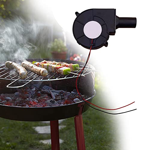 Leefasy BBQ Blower 5V Fire Stove air Pump Connector Connect Lightweight Electric BBQ Fan for Camping Stove Fireplace Bellows Cooking Tool, Connector B