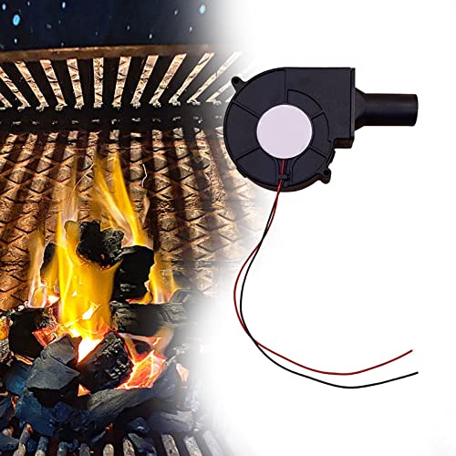 Leefasy BBQ Blower 5V Fire Stove air Pump Connector Connect Lightweight Electric BBQ Fan for Camping Stove Fireplace Bellows Cooking Tool, Connector B