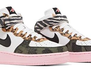 Nike AIR Force 1 '07 MID White/Black-Soft Pink DZ4841 100 Women's Size 7.5